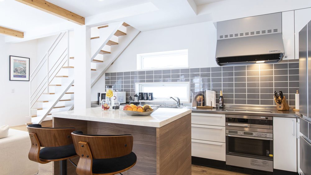 Ajisai Chalet - Well equipped kitchen